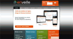 Desktop Screenshot of enveille.com